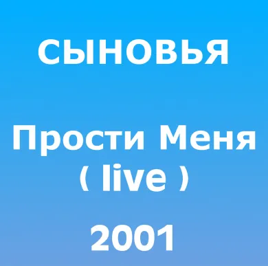 Прости Меня (live)